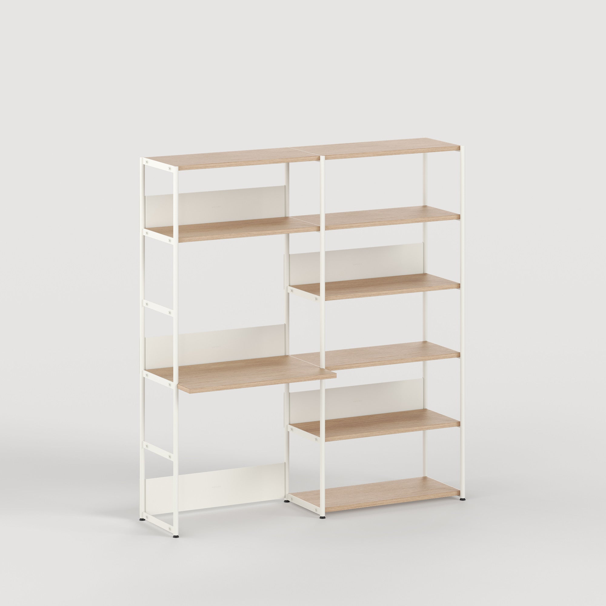 Bureaurek UNIT - H180 à 215 x L164cm - eco-gecertificeerd hout