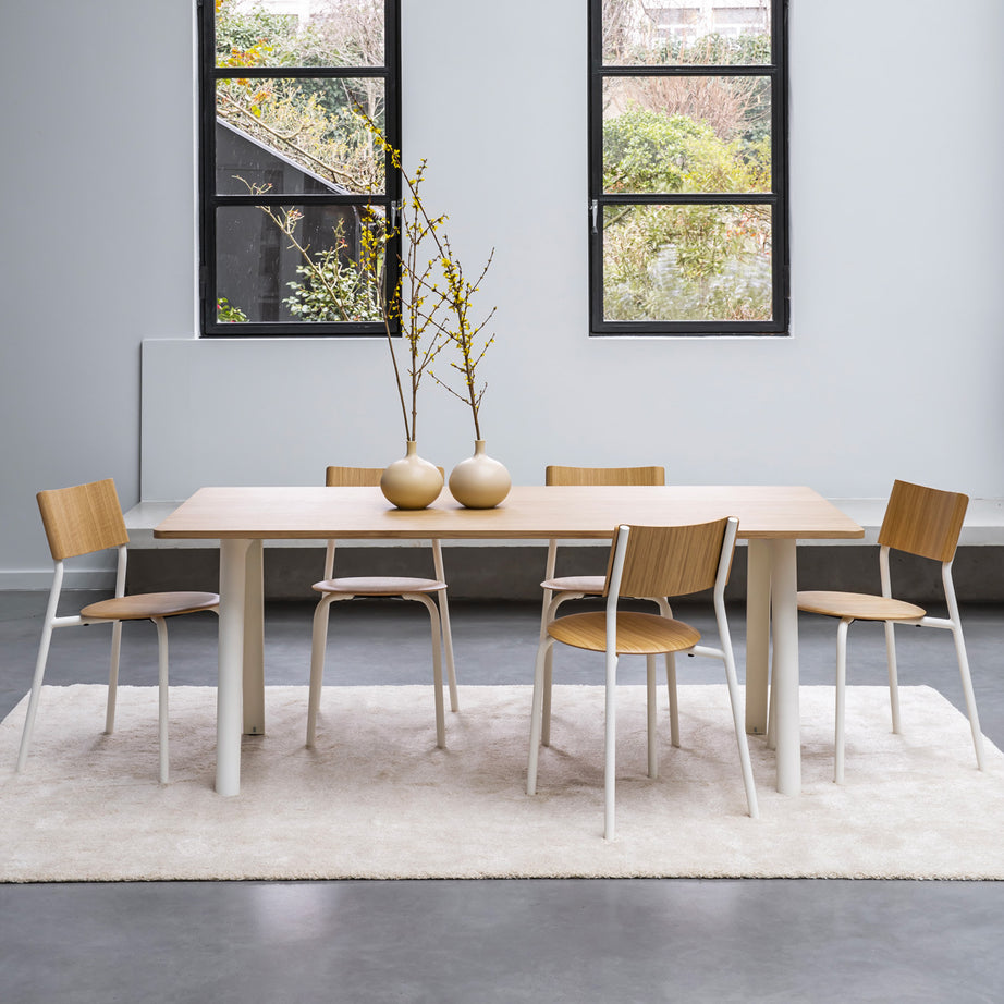 NEW MODERN dining table - eco-certified wood