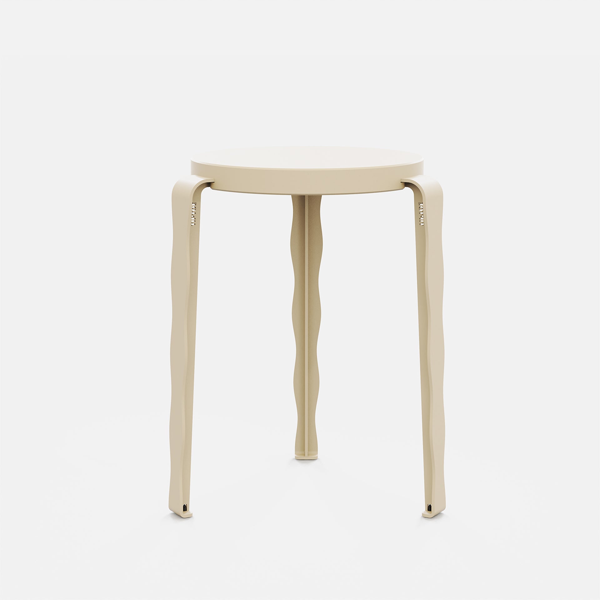 TIPTOE x UCHRONIA - Tabouret LOU monochrome Vague
