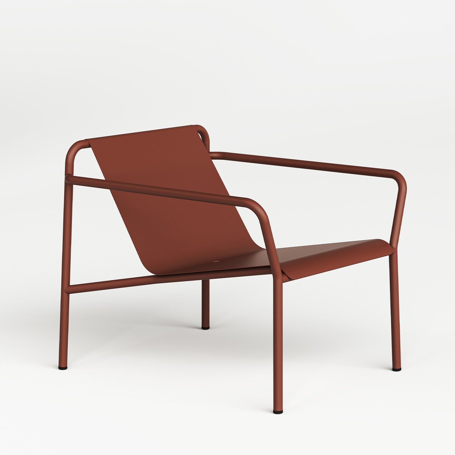 Outdoor armchair PANORAMA - powder-coated steel