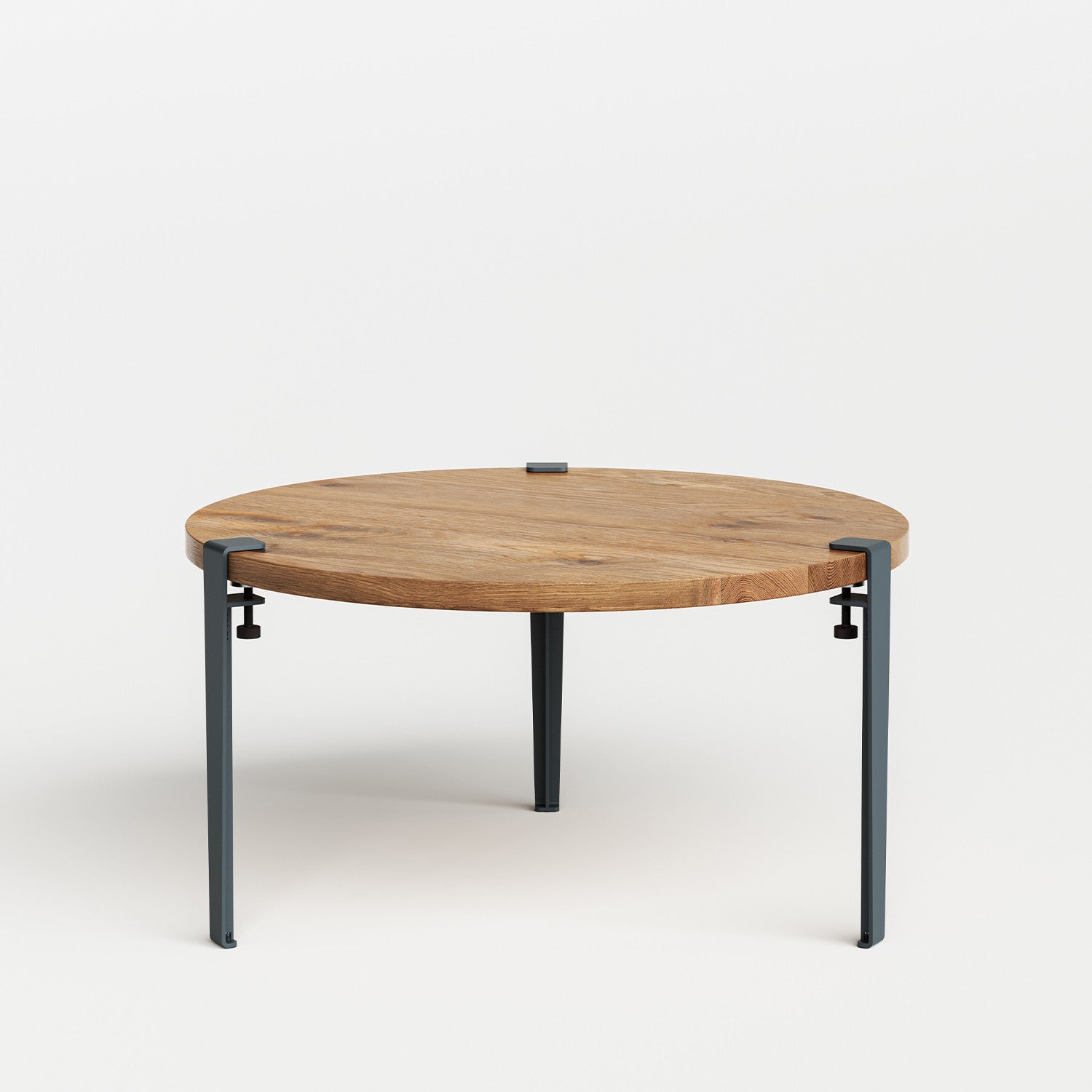 Runder Couchtisch TIPTOE Ø 80cm - recyceltem Altholz
