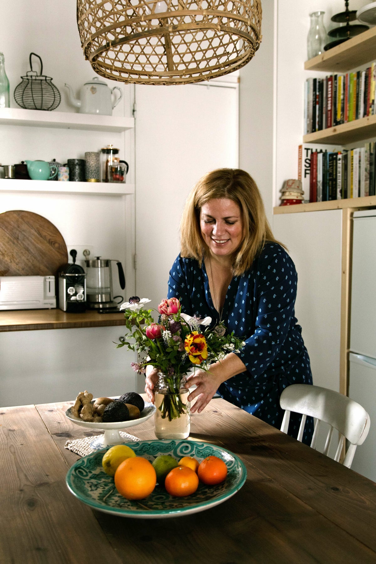 Entre modernité et vintage chez Sandrine Fauconnet