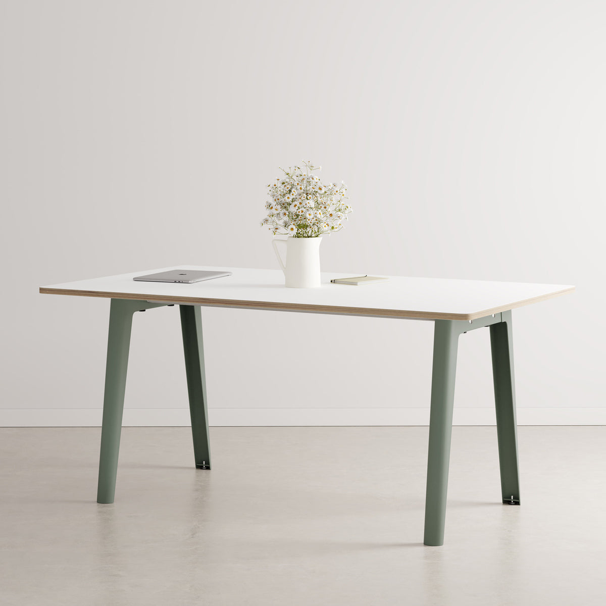 Table de réunion NEW MODERN - multiplis blanc