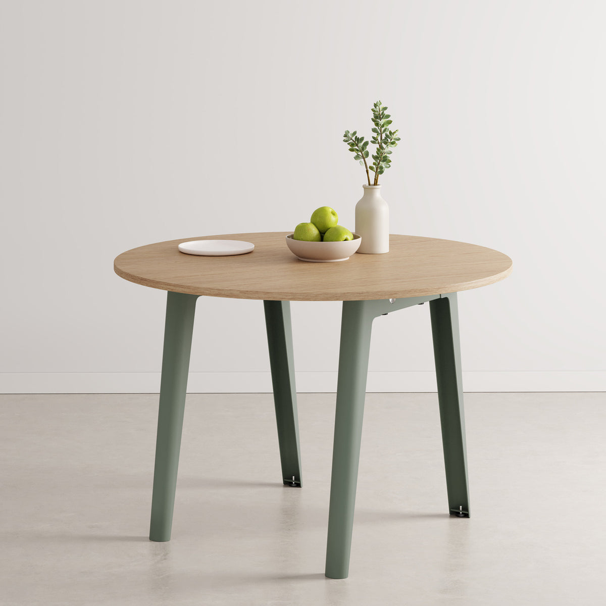 Table ronde NEW MODERN Ø 110cm - bois éco-certifié