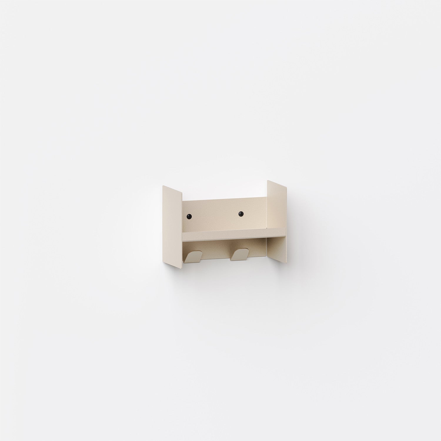 PLI Slim steel wall-mounted coat rack - 20 to 60 cm