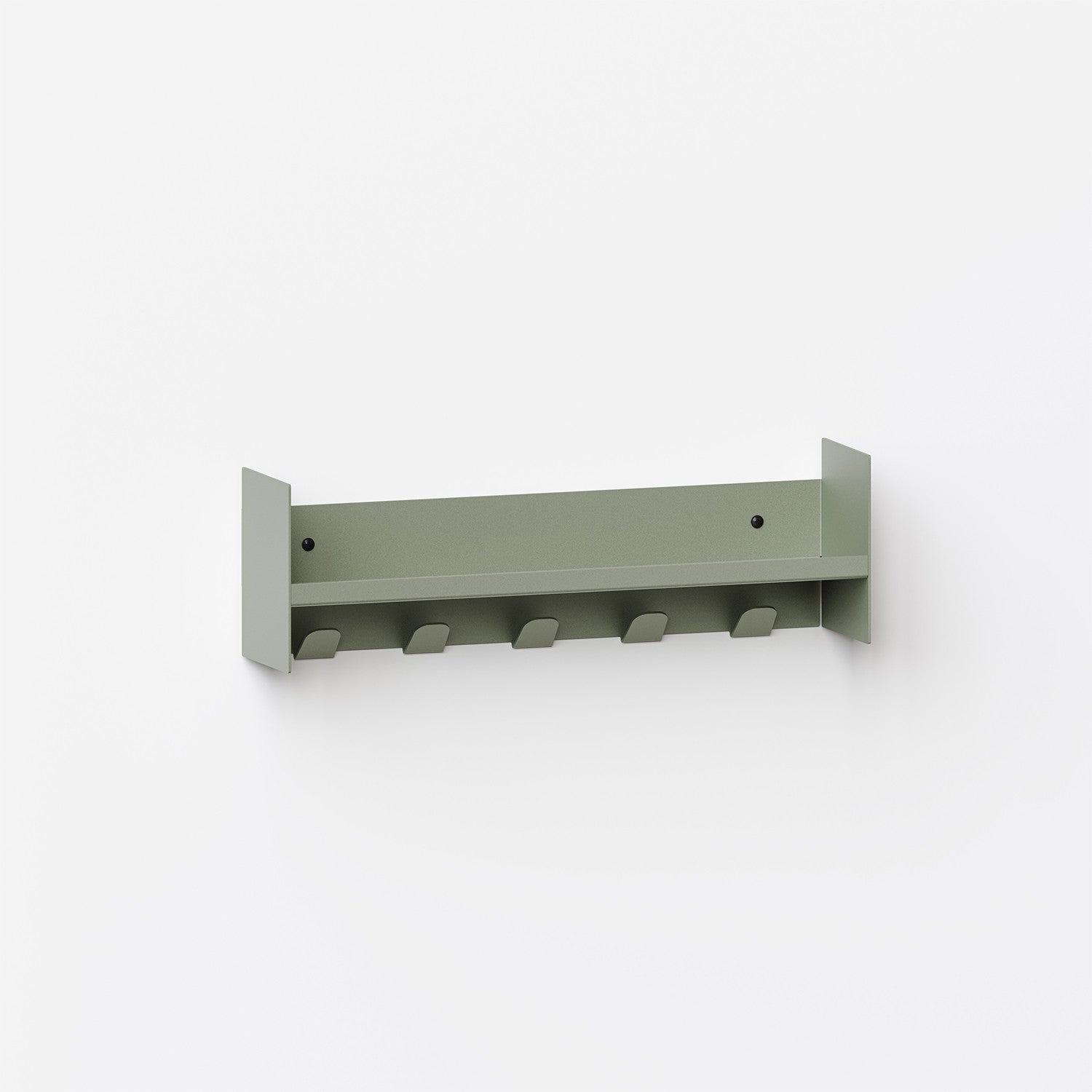 PLI Slim Wandgarderobenregal aus Stahl – 20 bis 60 cm