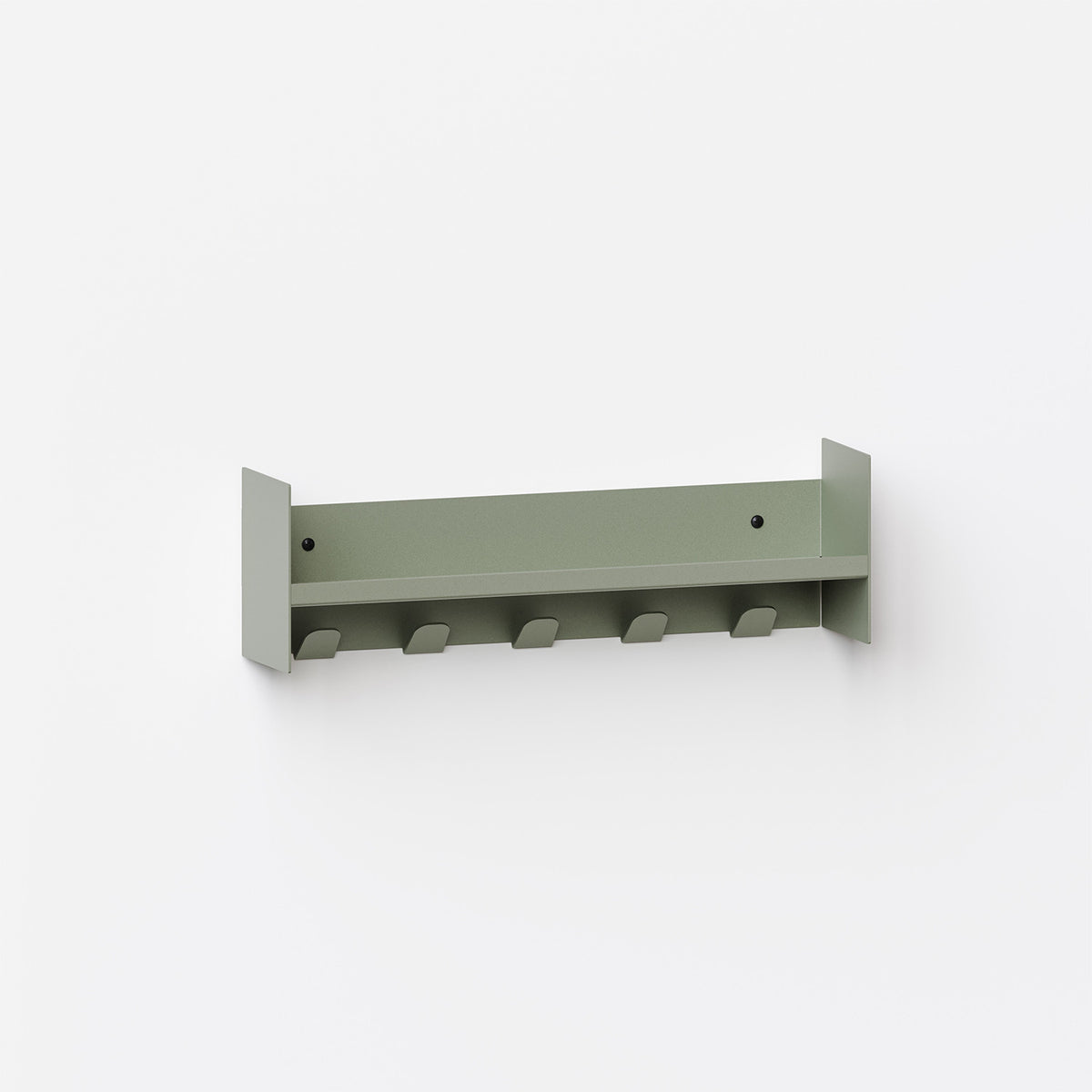 PLI Slim Wandgarderobenregal aus Stahl – 20 bis 60 cm