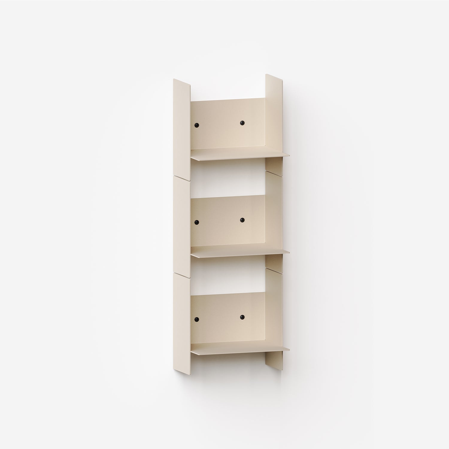 Set van 3 PLI wandplanken van staal - 20 tot 60cm