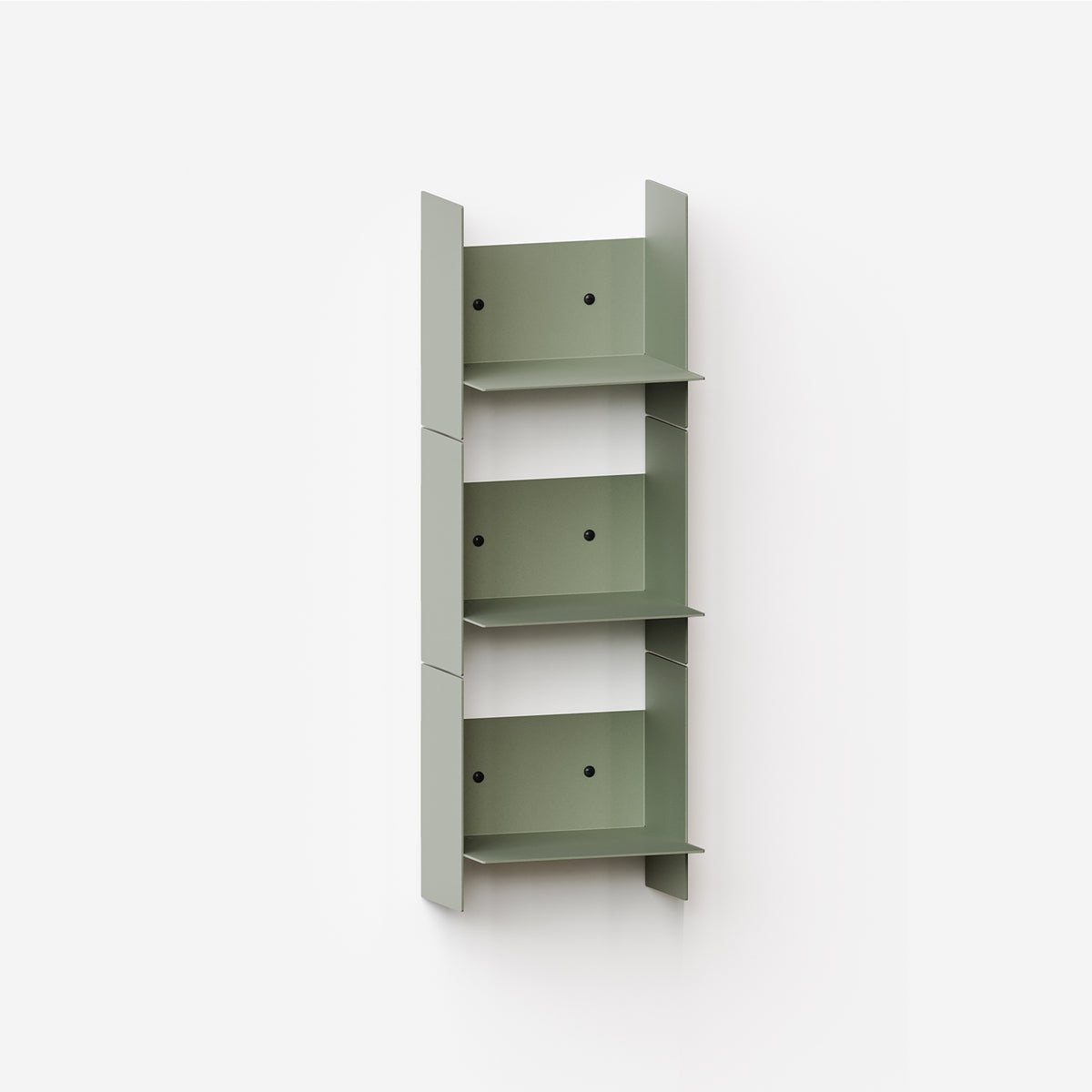Set van 3 PLI wandplanken van staal - 20 tot 60cm