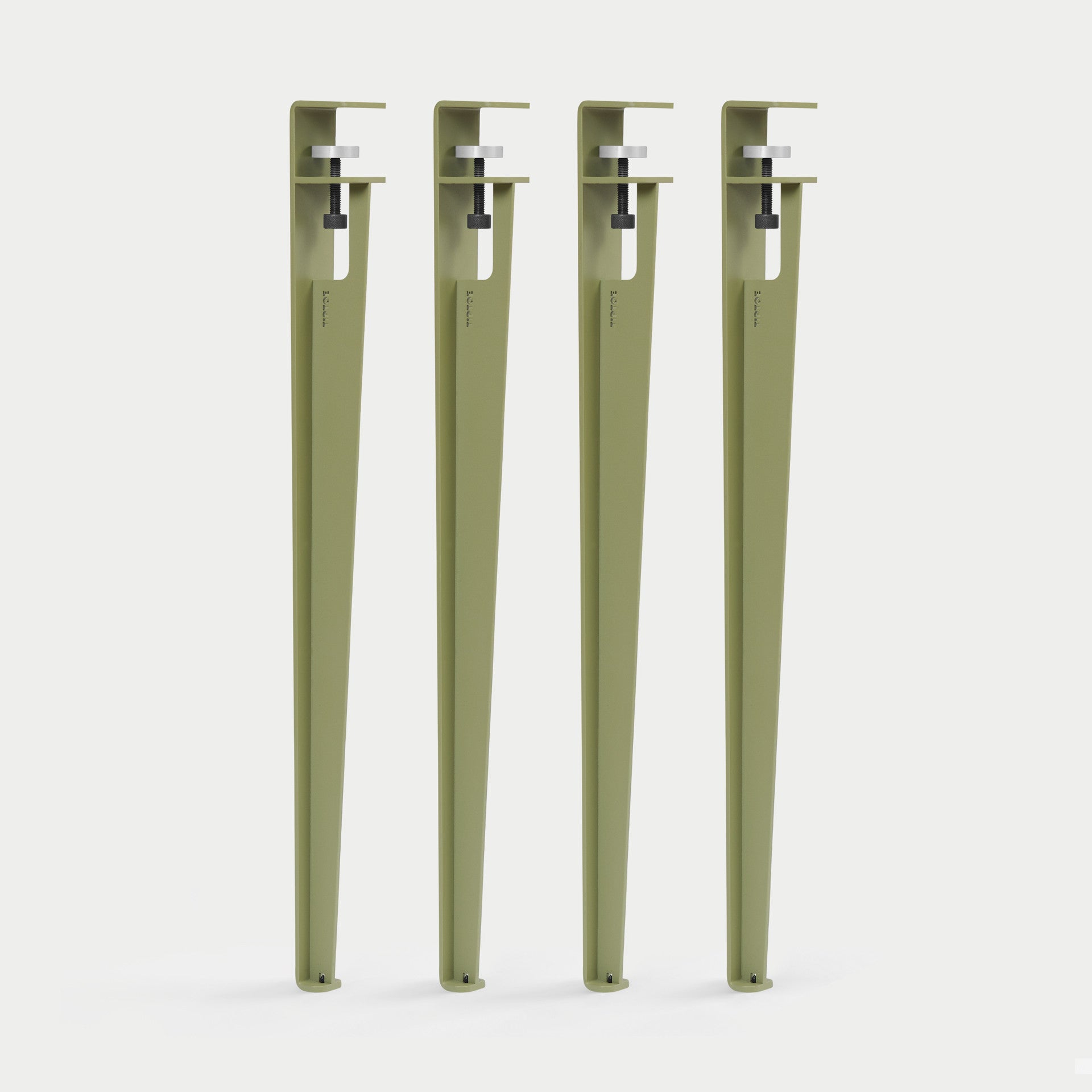 Set of 4 table legs - 75cm