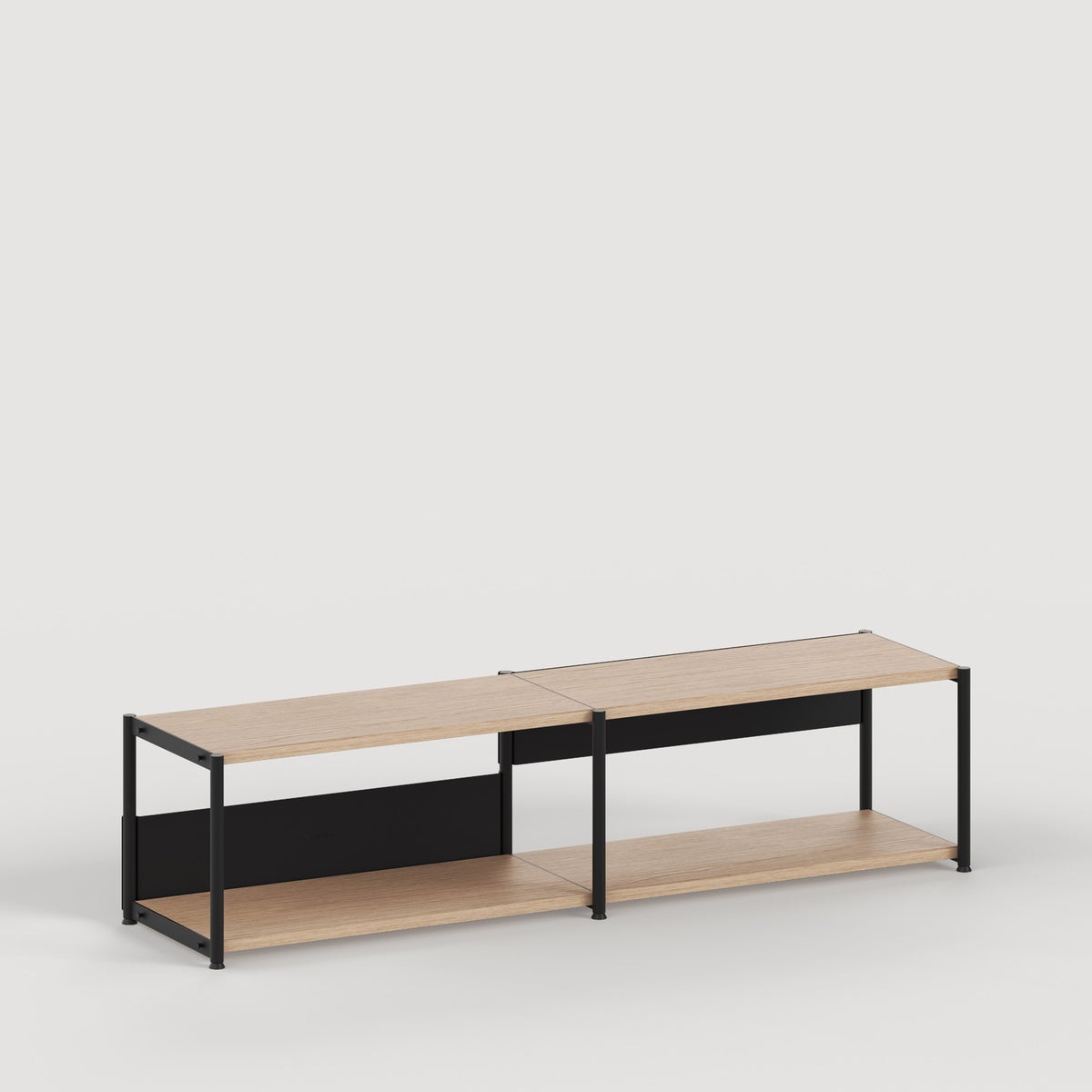 Scaffale UNIT - H40 a 50 x L164cm - legno eco-certificato