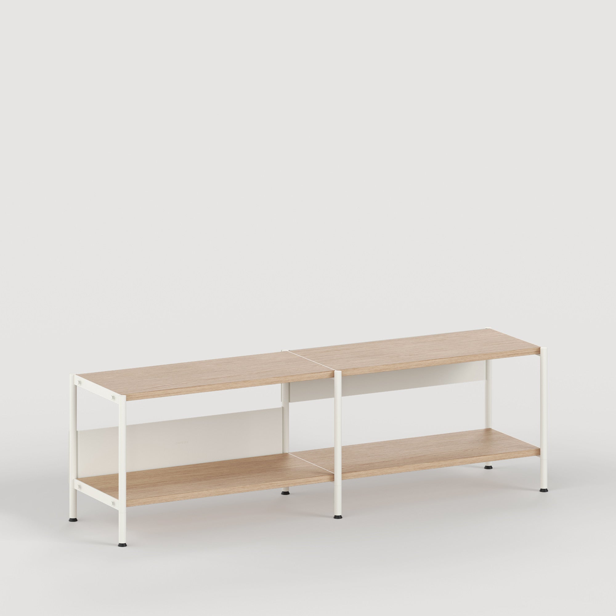 Scaffale UNIT - H40 a 50 x L164cm - legno eco-certificato