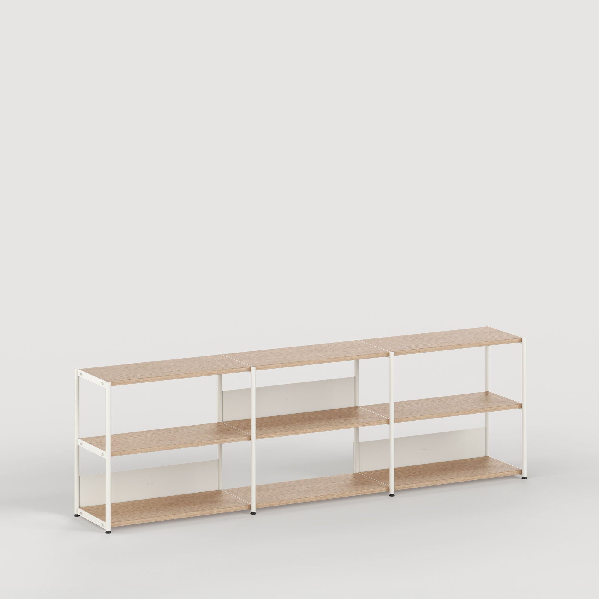 Scaffale UNIT - H75 à 85 x L244cm - legno eco-certificato