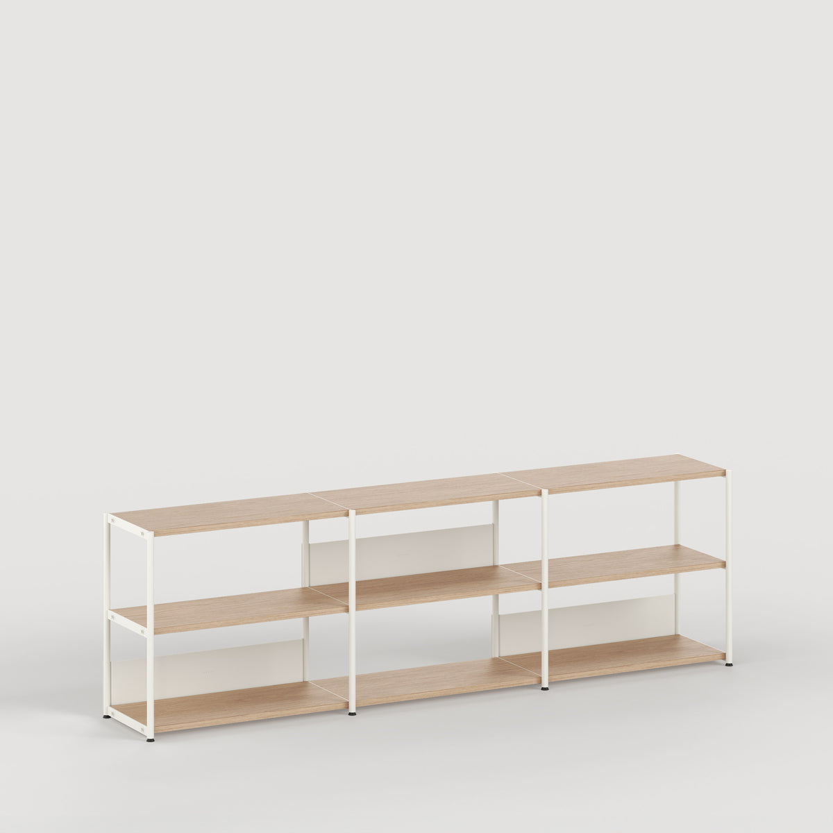 Scaffale UNIT - H75 à 85 x L244cm - legno eco-certificato
