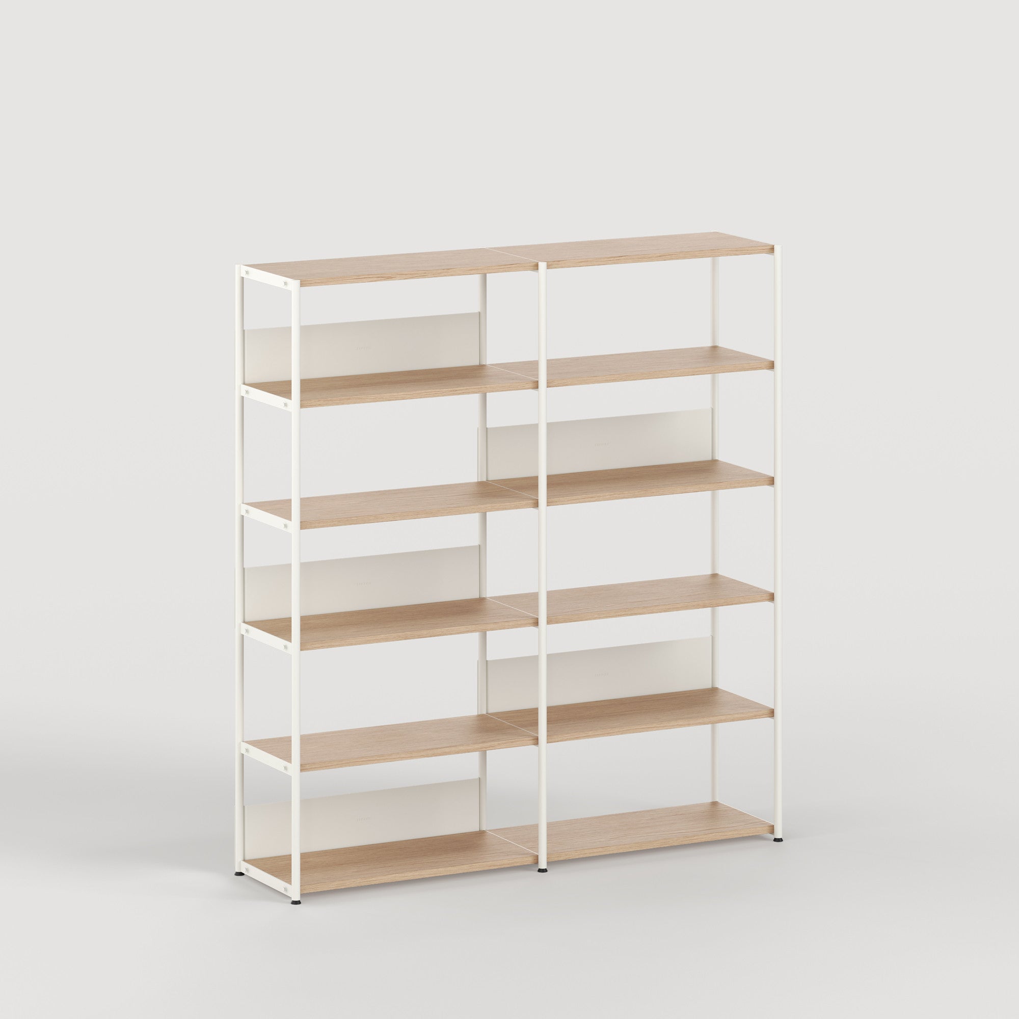 UNIT shelf - H180 to 215 x W164cm - eco-certified wood