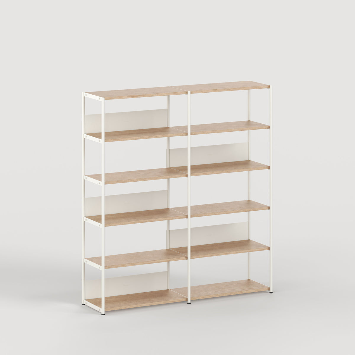 UNIT shelf - H180 to 215 x W164cm - eco-certified wood