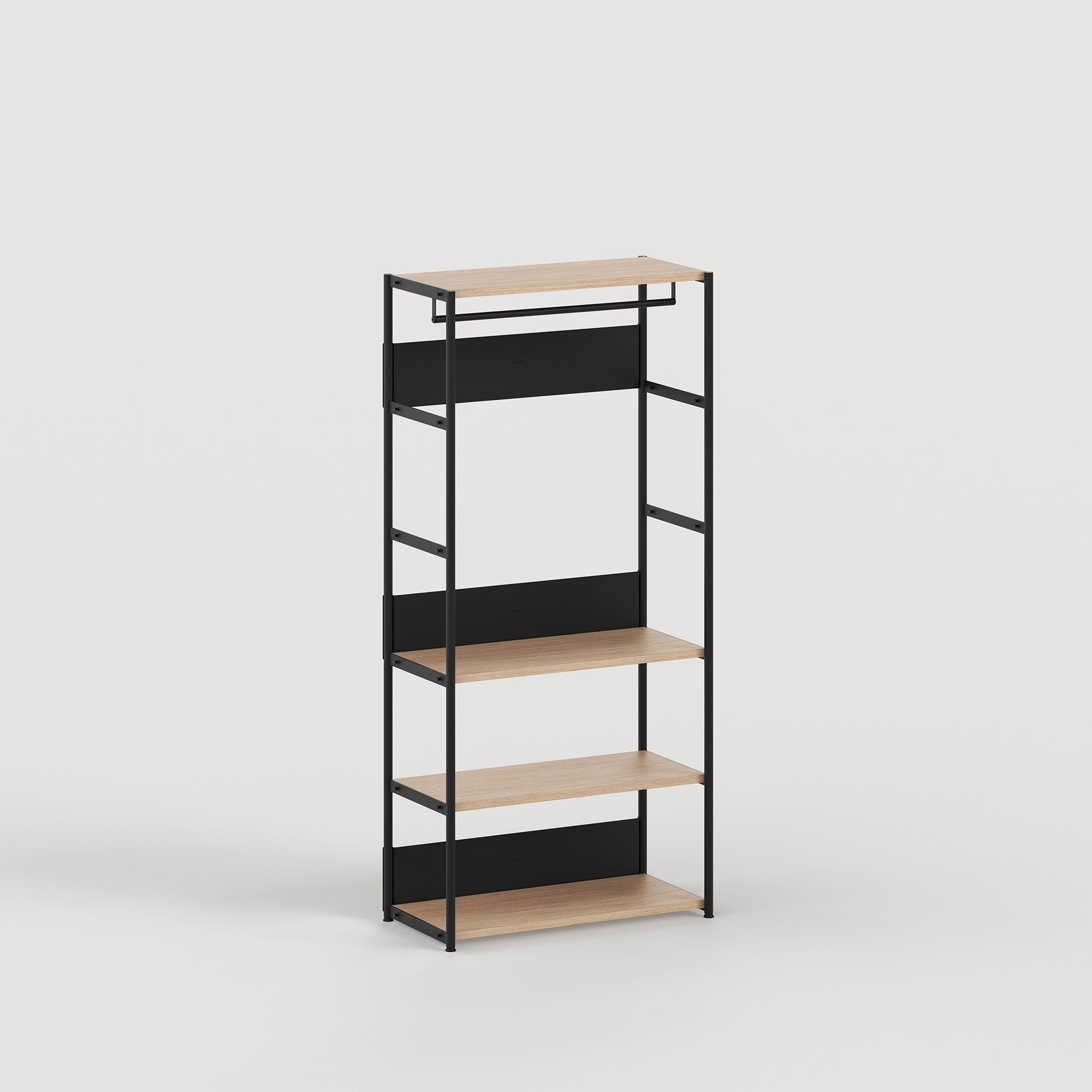 Perchero UNIT - H180 à 215 x L84cm - madera con certificación ecológica