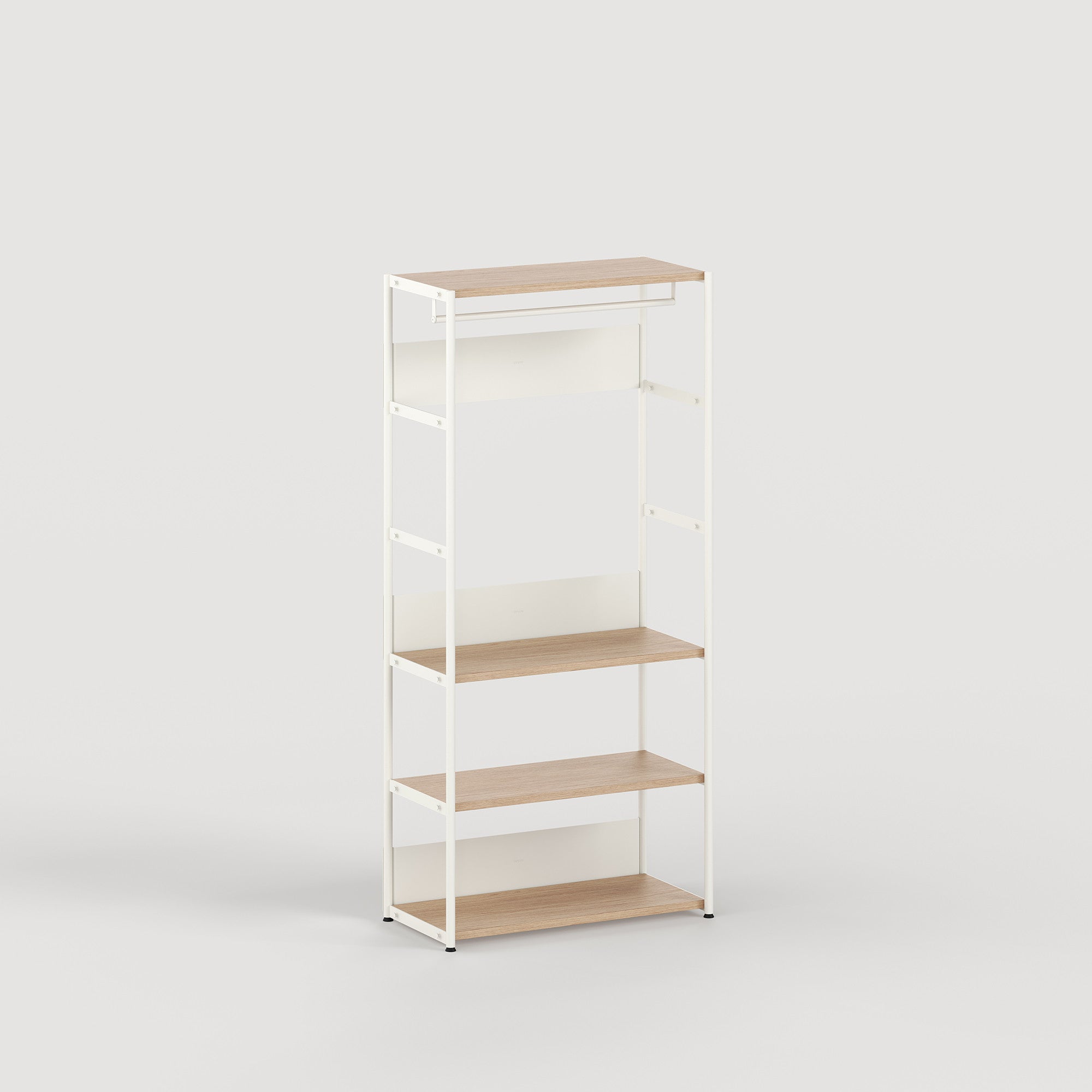 Perchero UNIT - H180 à 215 x L84cm - madera con certificación ecológica