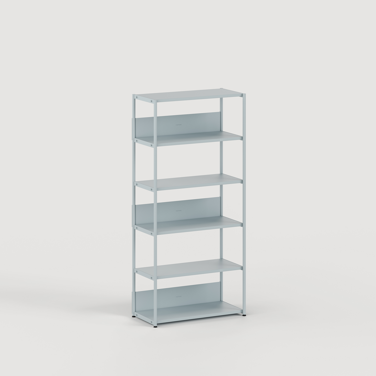 Regal UNIT - H180 bis 215 x B84cm - pulverbeschichteter Stahl