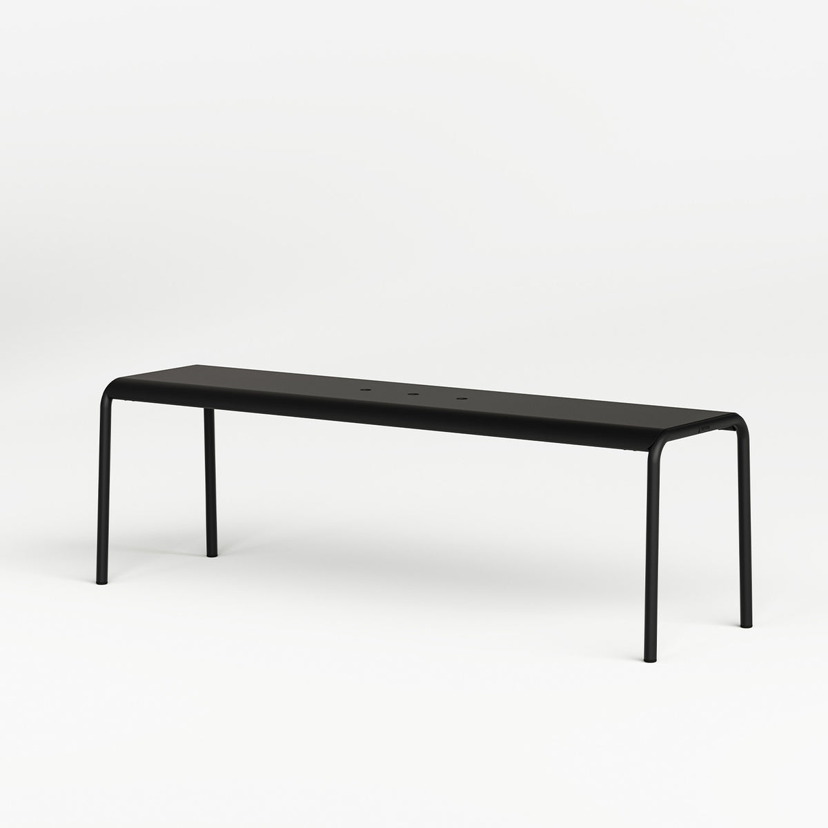 Banc de jardin PANORAMA - acier thermolaqué