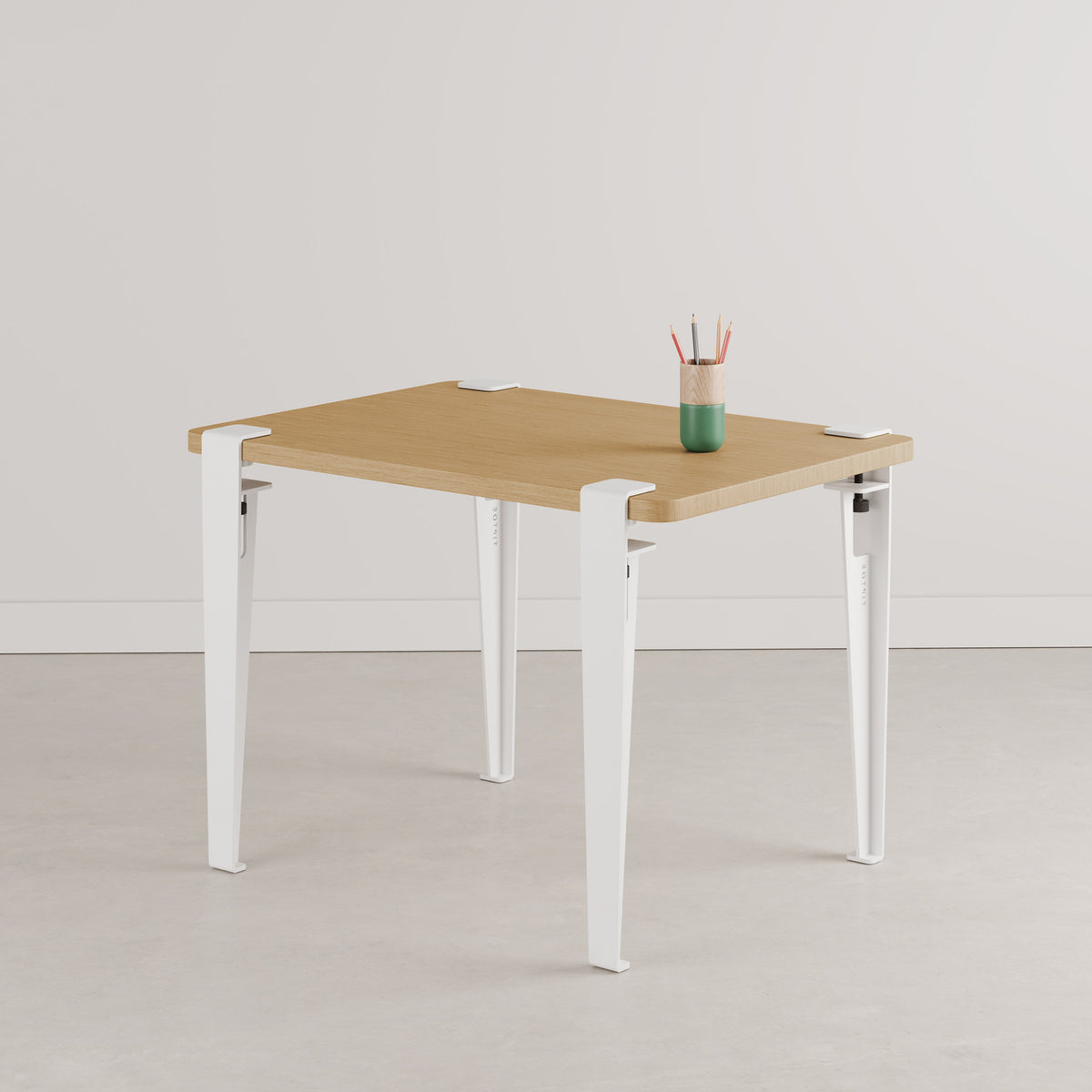 Scrivania per bambini TIPTOE 70x50cm - rovere massello