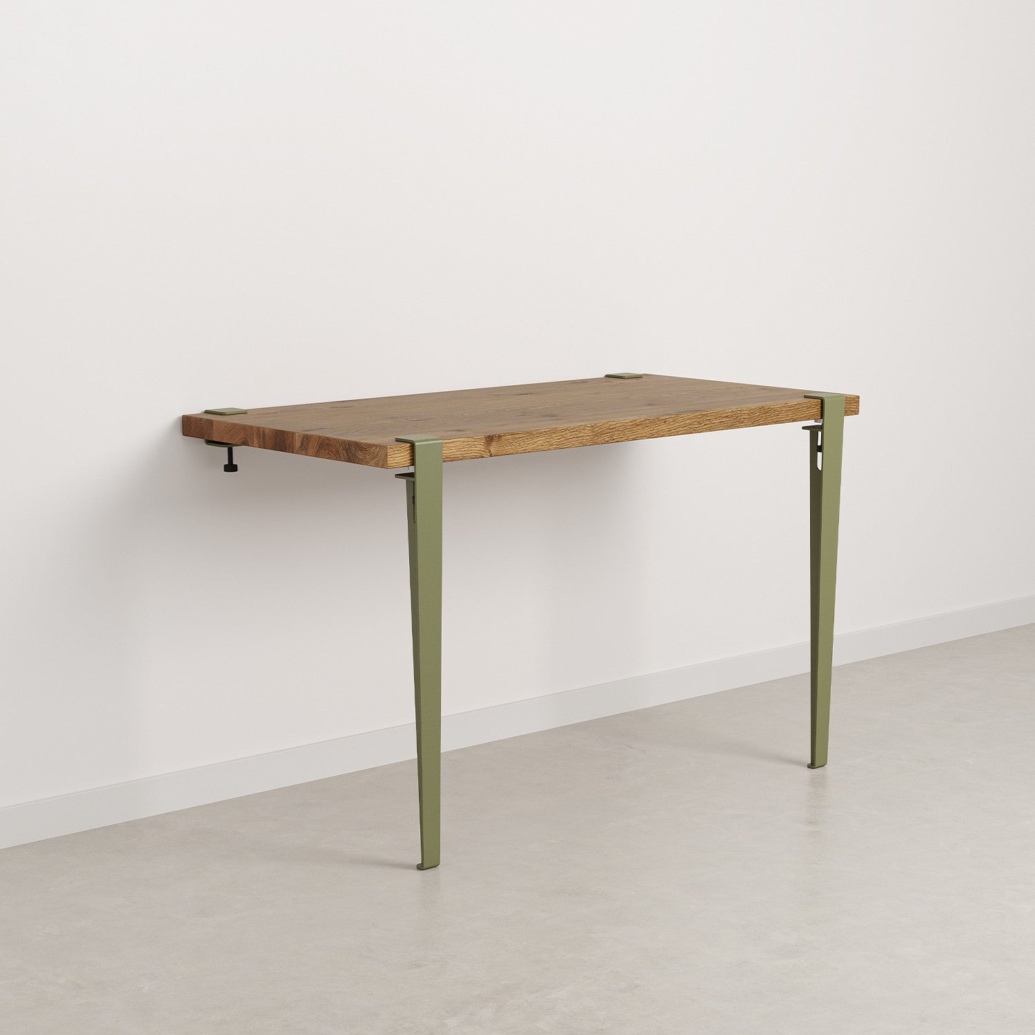 TIPTOE wall desk 120x60cm - reclaimed wood