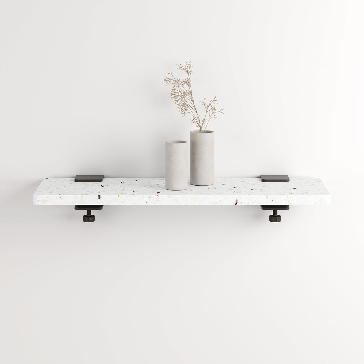 BRACKET wall shelf - Venezia recycled plastic - 60 to 150cm