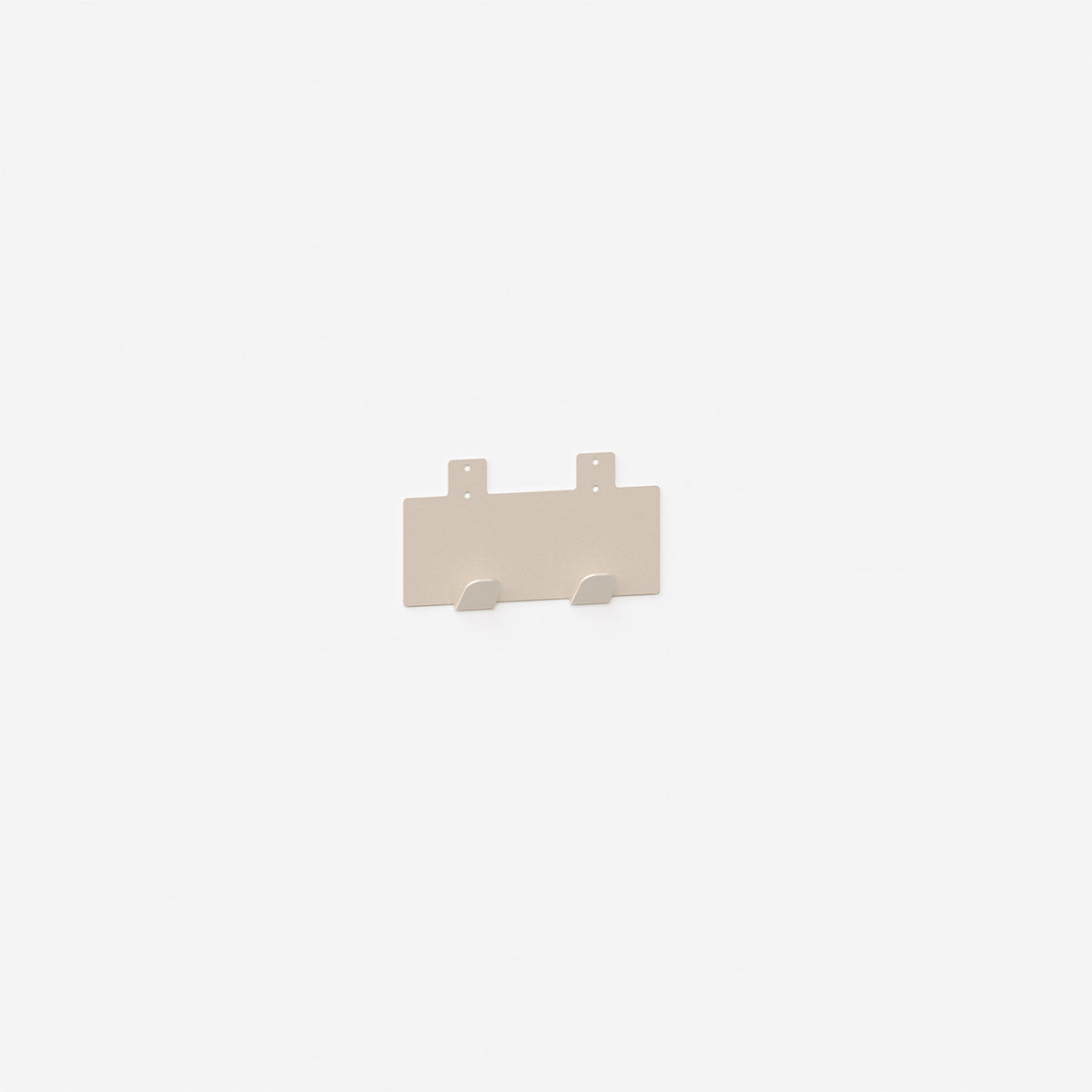 Wall hooks for PLI shelf