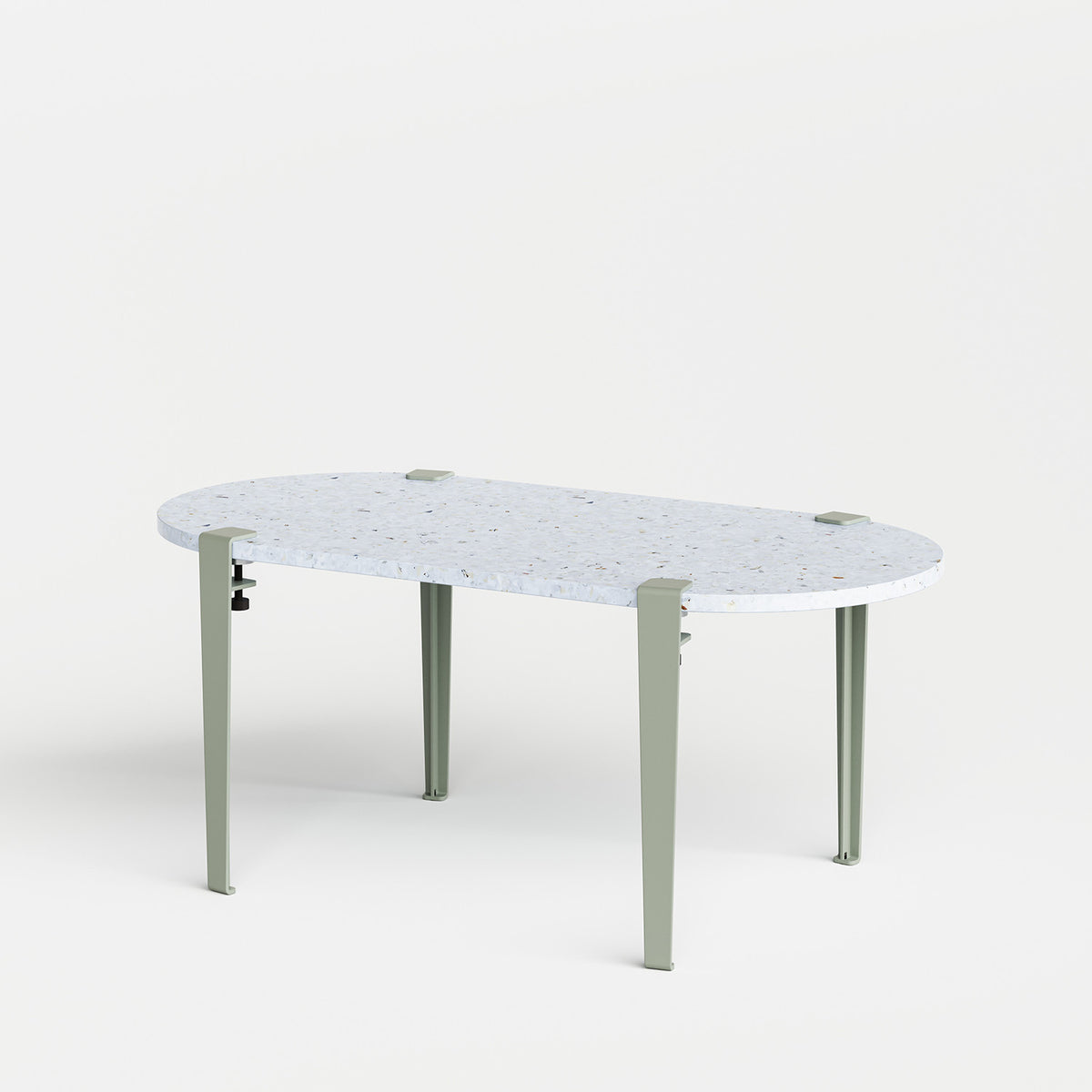 TIPTOE oblong coffee table 100x50cm - Venezia recycled plastic