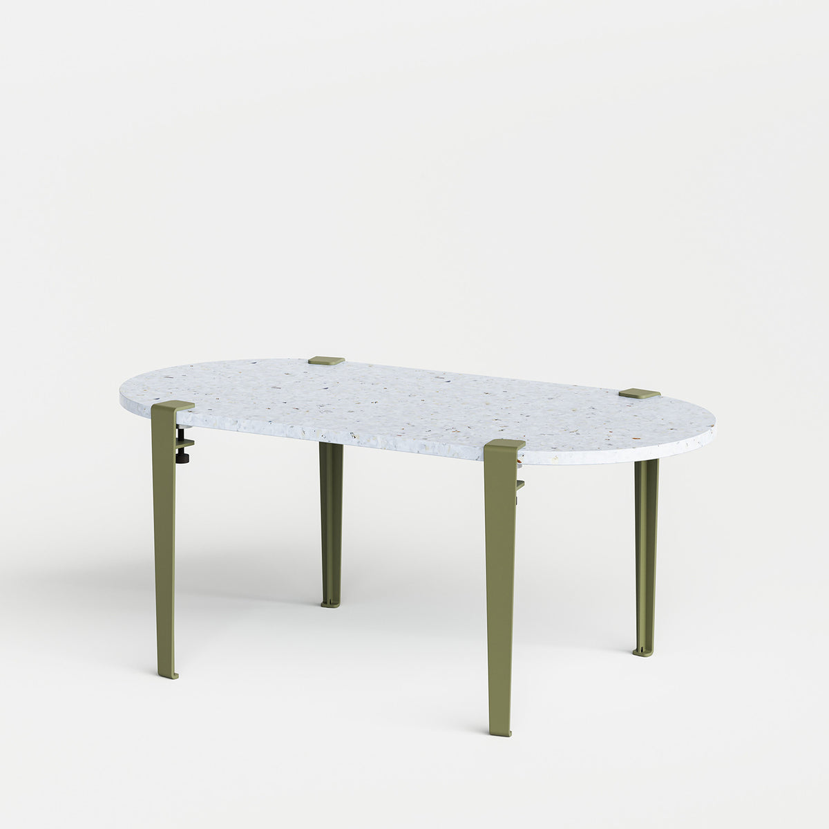 TIPTOE oblong coffee table 100x50cm - Venezia recycled plastic
