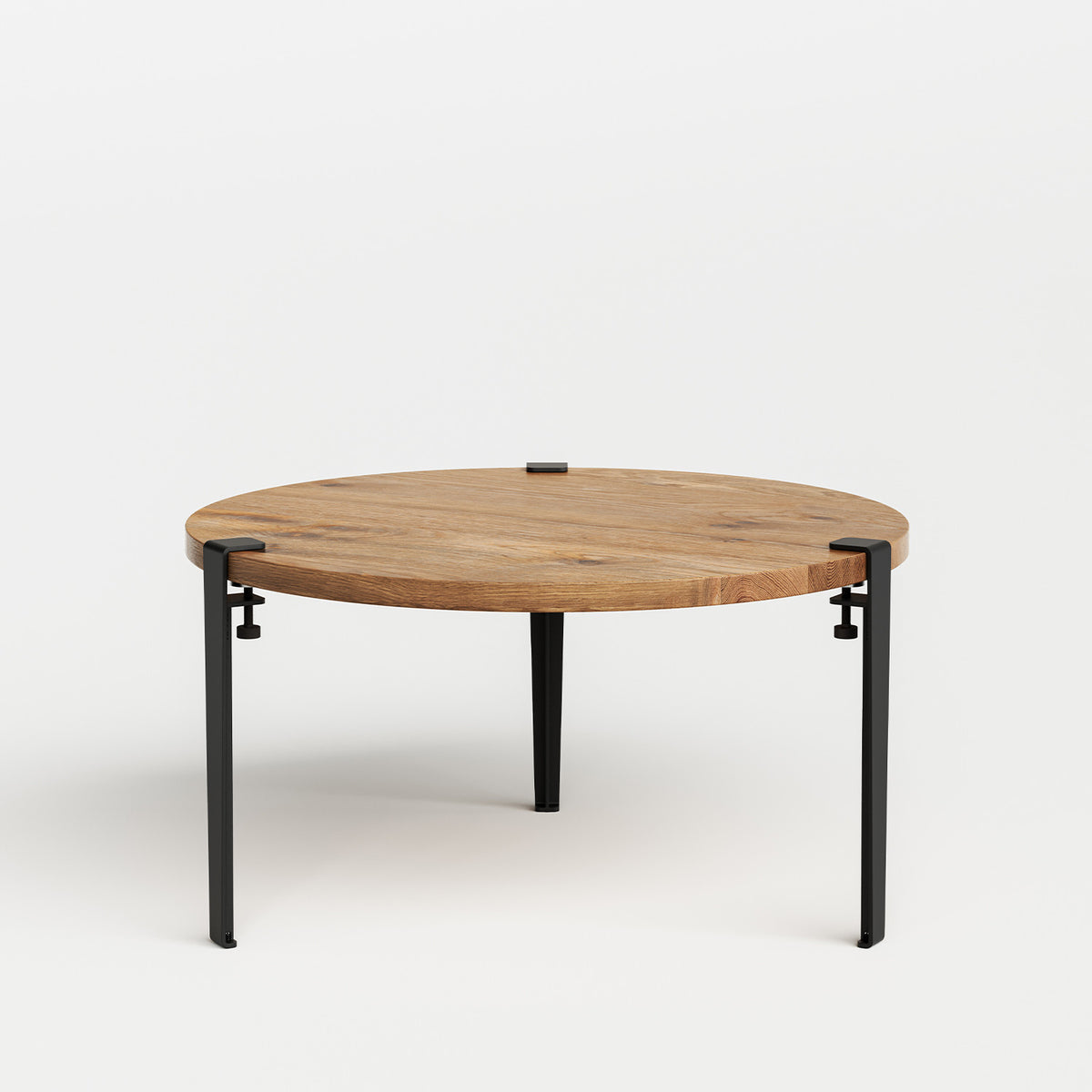 TIPTOE round coffee table Ø 80cm - reclaimed wood