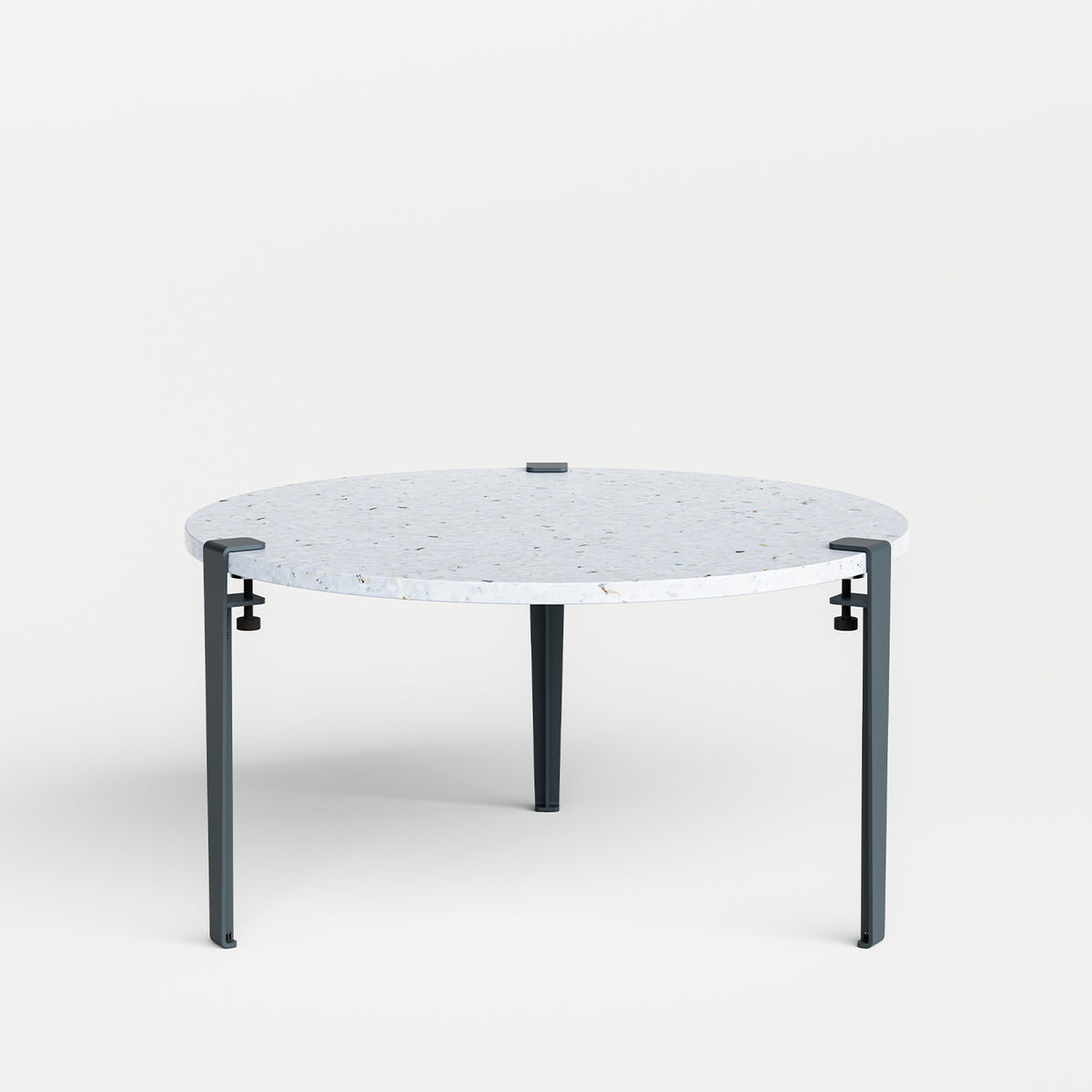 TIPTOE round coffee table Ø 80cm - Venezia recycled plastic