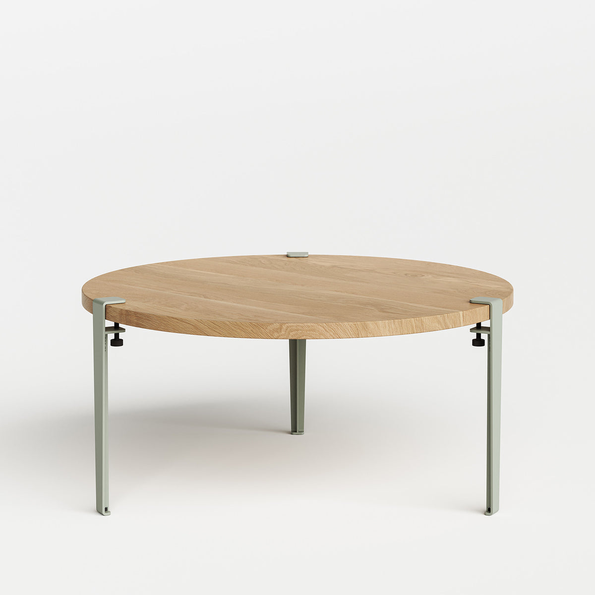 Table basse ronde TIPTOE Ø 90cm - chêne massif