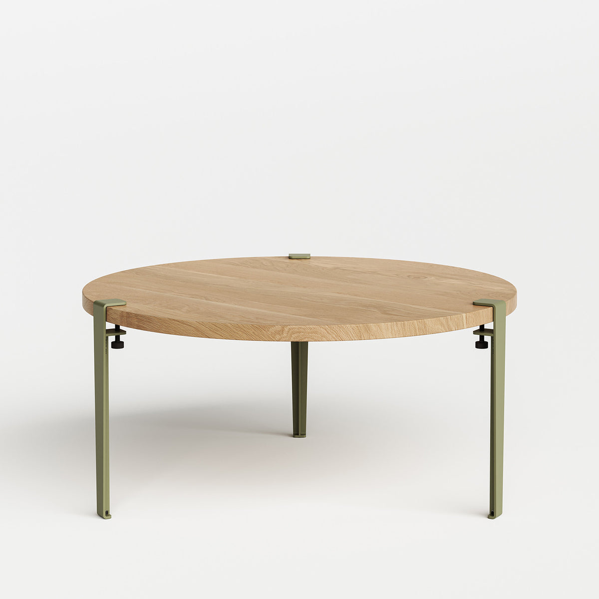 TIPTOE round coffee table Ø 90cm - solid oak
