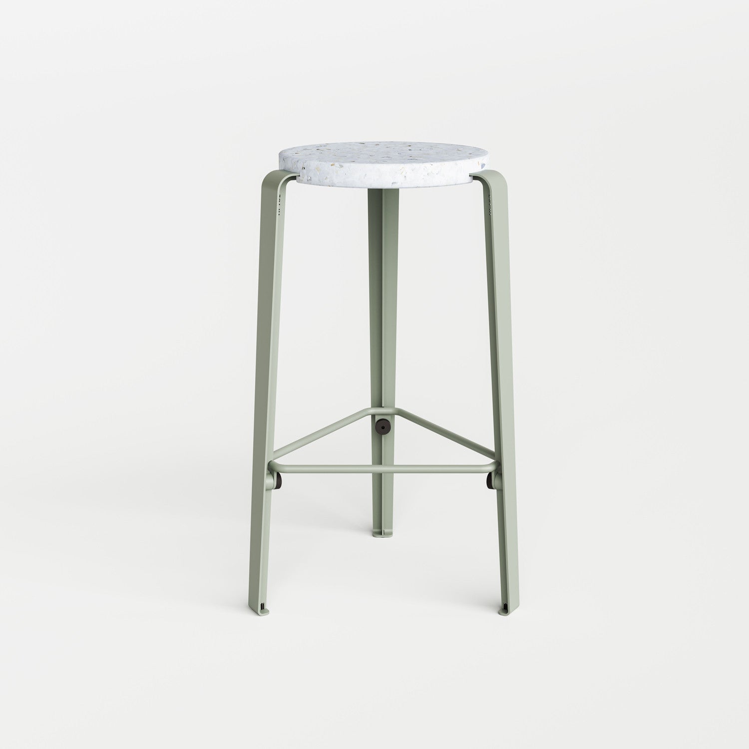 Barhocker LOU - recycelter Kunststoff Venezia