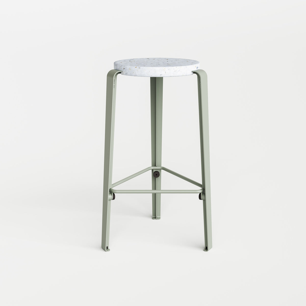 Barhocker LOU - recycelter Kunststoff Venezia