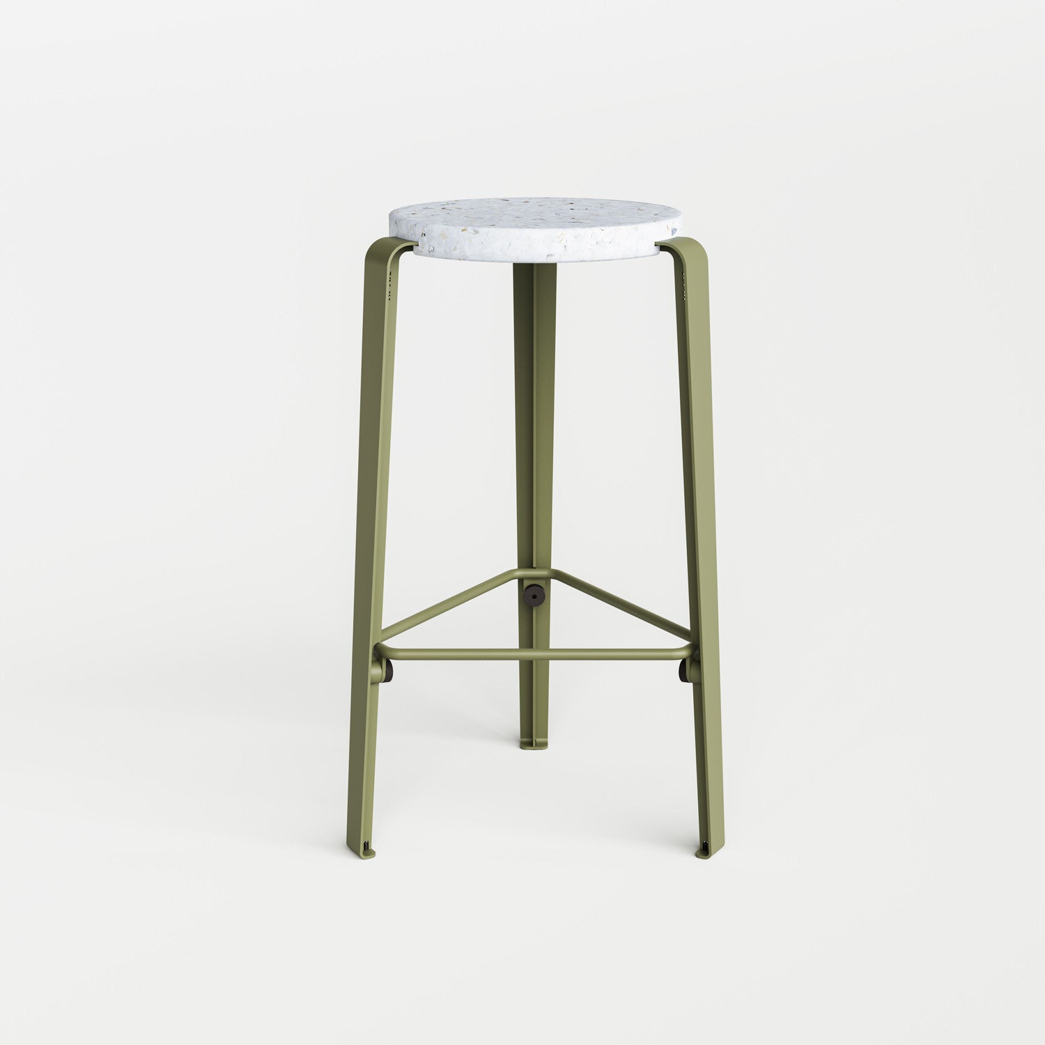 Barhocker LOU - recycelter Kunststoff Venezia