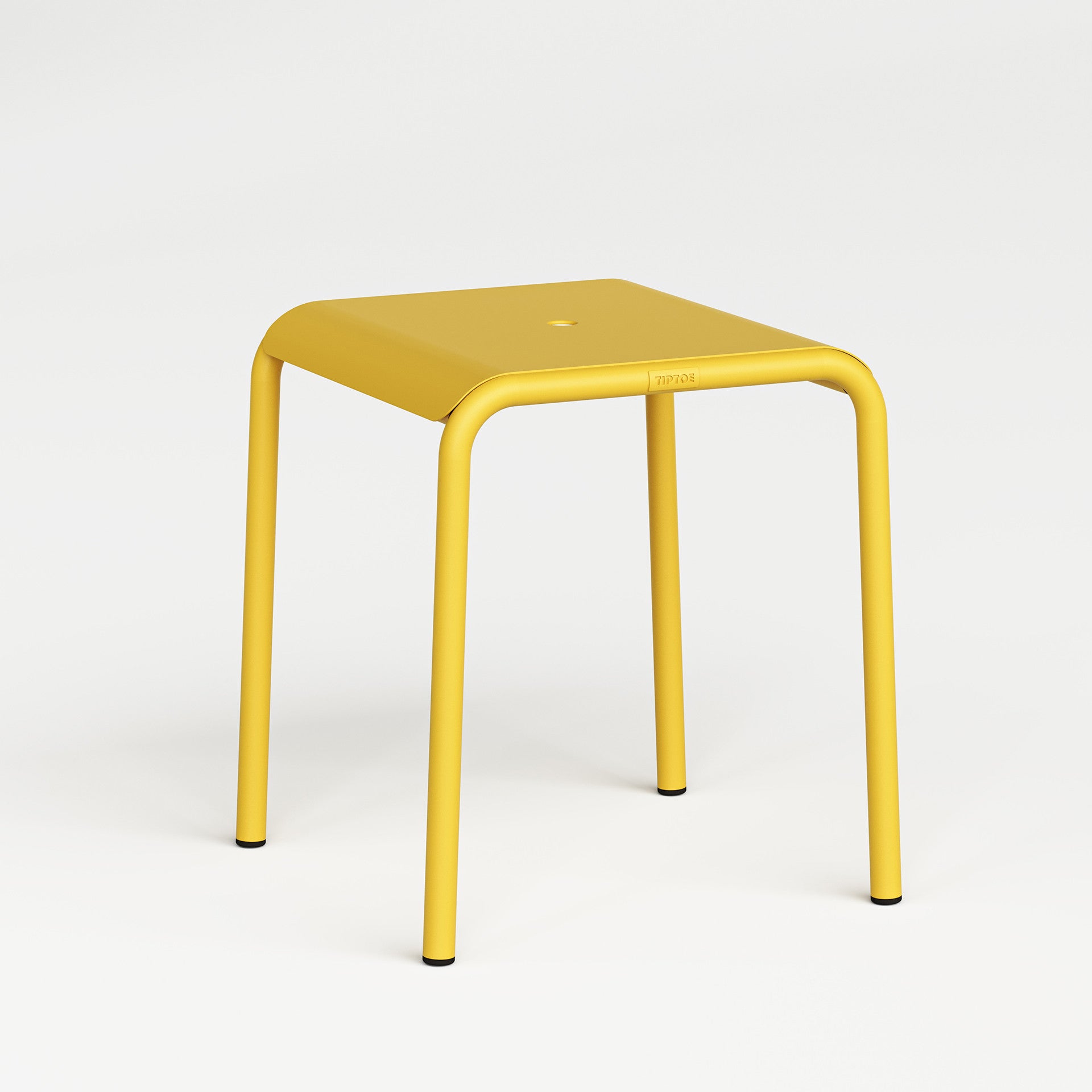 Tabouret de jardin PANORAMA - acier thermolaqué